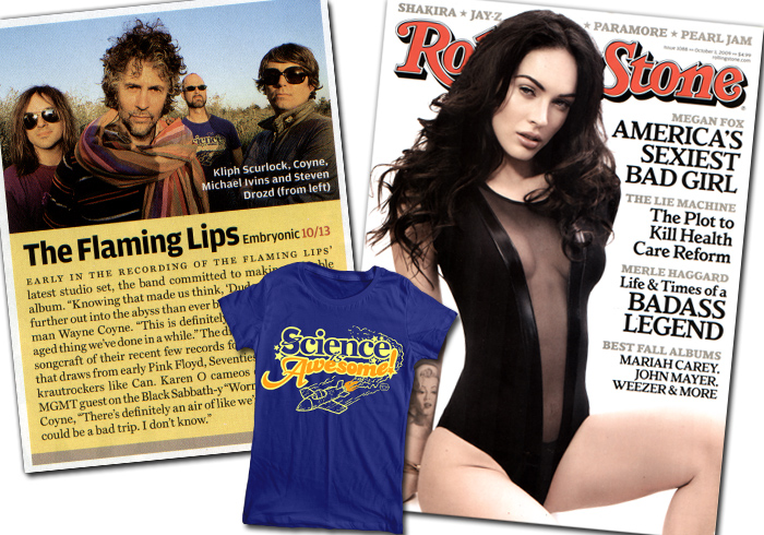 Let's start a petition to make Megan Fox wear a Goodie shirt too!