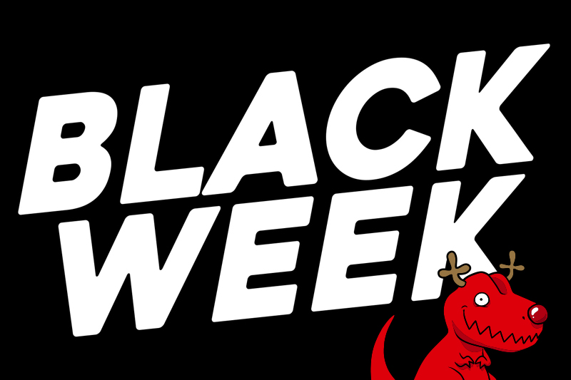 Black Week Black Friday T-Shirt Sale